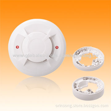 Fire Alarm Heat Detector, 3 Wires, OEM Orders Welcomed